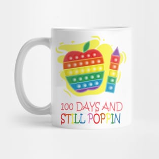 100 days of school poppin Mug